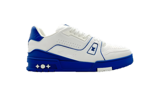 Louis Vuitton Trainer Low Signature White Blue