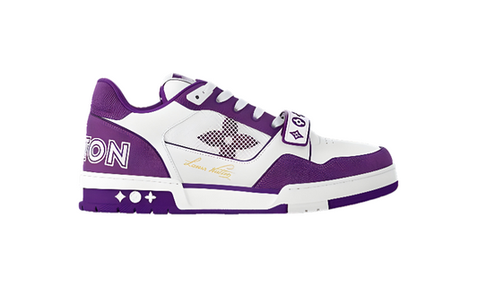 Louis Vuitton Trainer Purple Monogram Denim