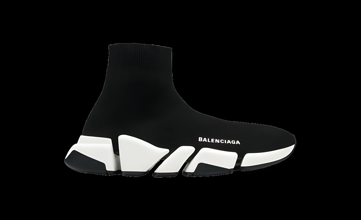 Balenciaga® Speed Trainer 2 Knit Black White