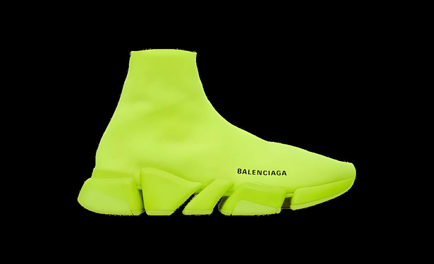 Balenciaga® Speed Trainer 2 Knit Yellow Fluo