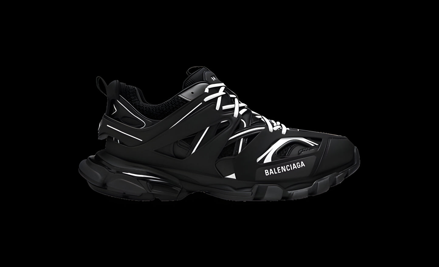 Balenciaga® Track Sneaker White Black