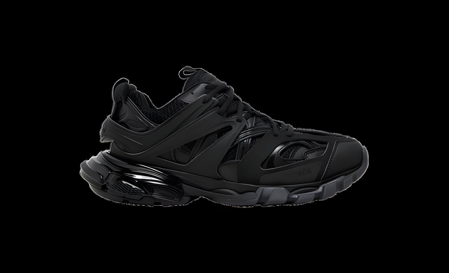 Balenciaga® Track Sneaker Clear Sole Black