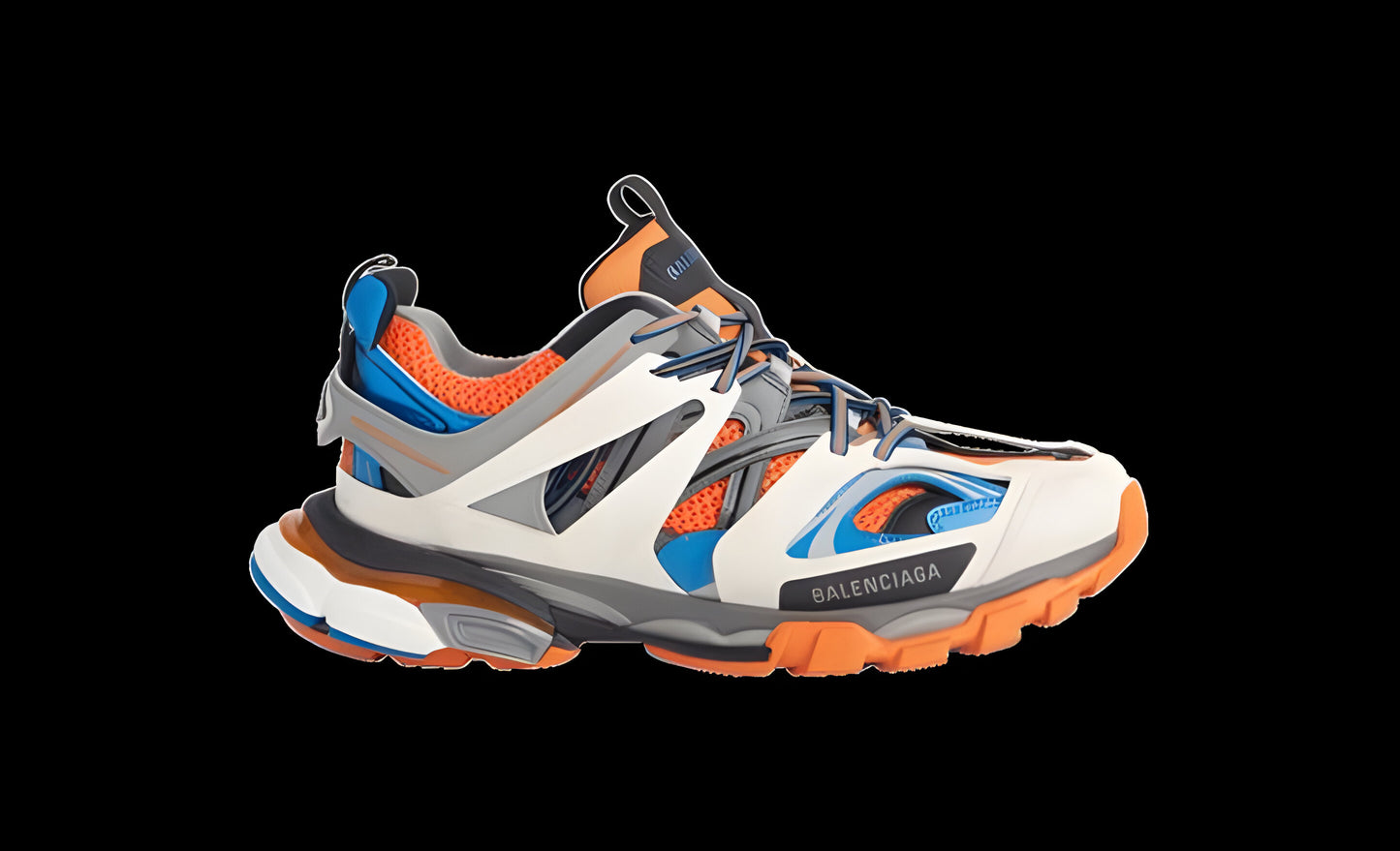 Balenciaga® Track Sneaker Orange Grey