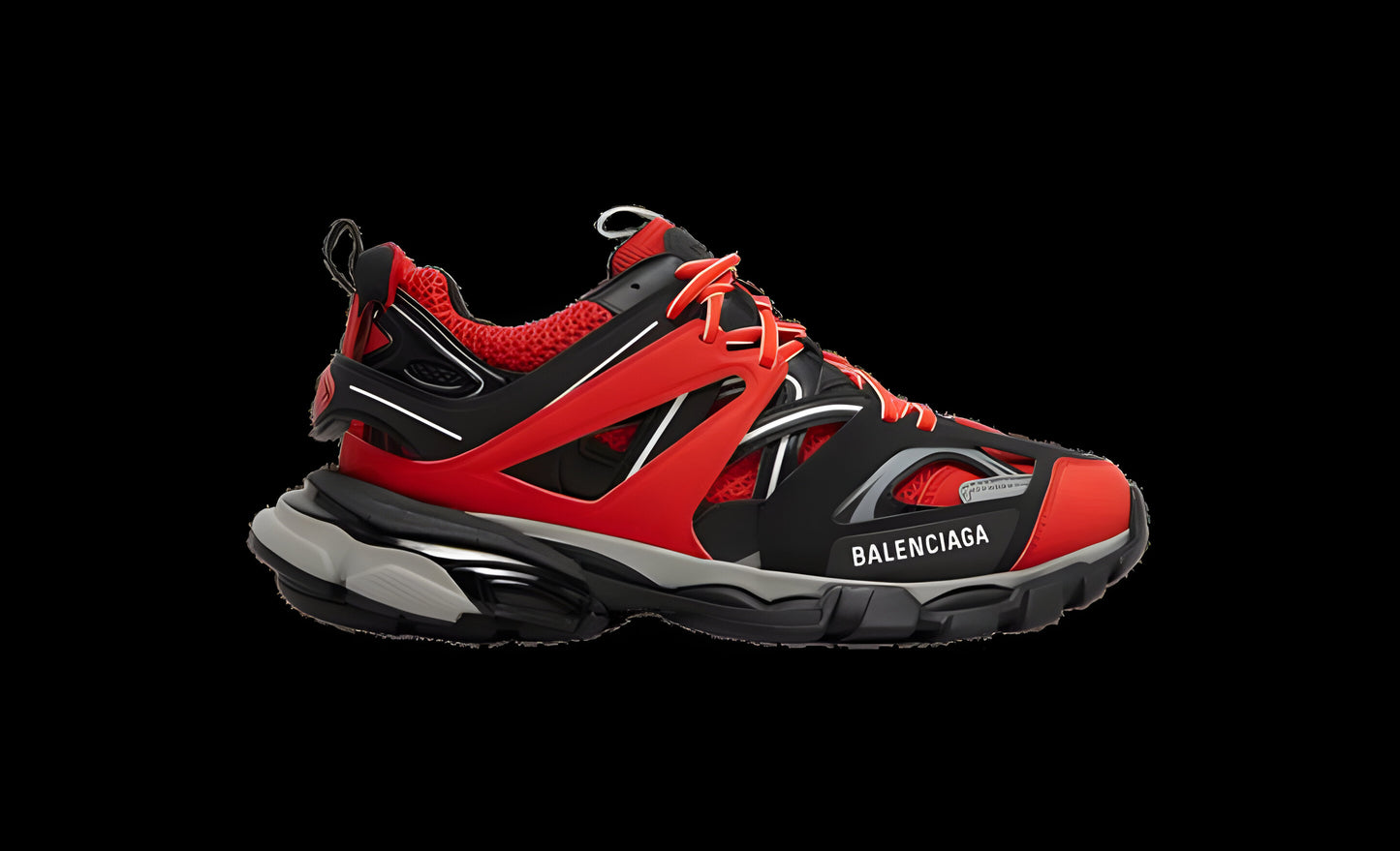 Balenciaga® Track Sneaker Red Black