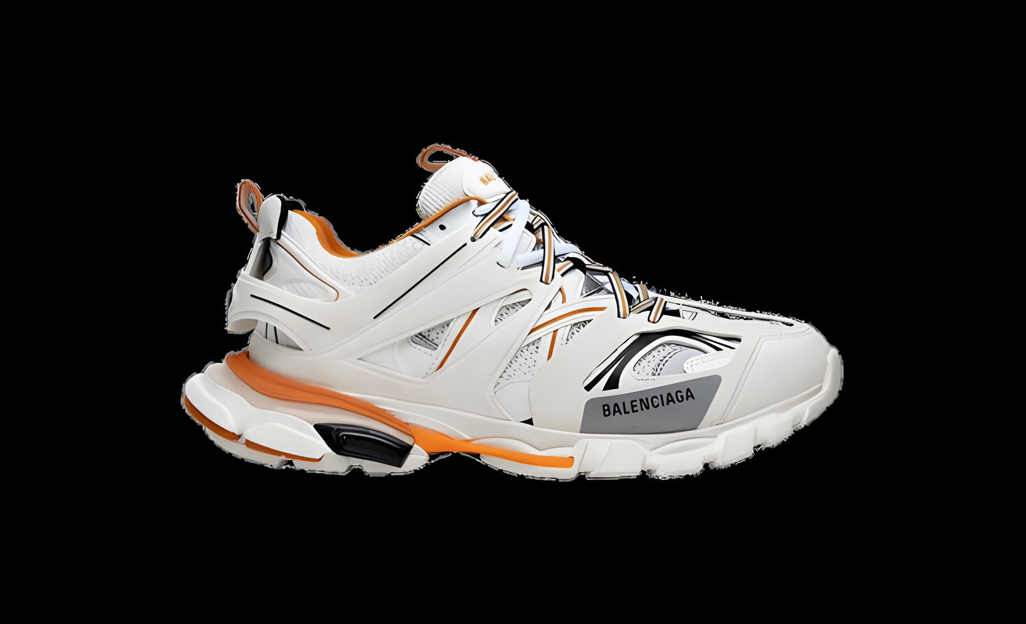 Balenciaga® Track Sneaker White Orange