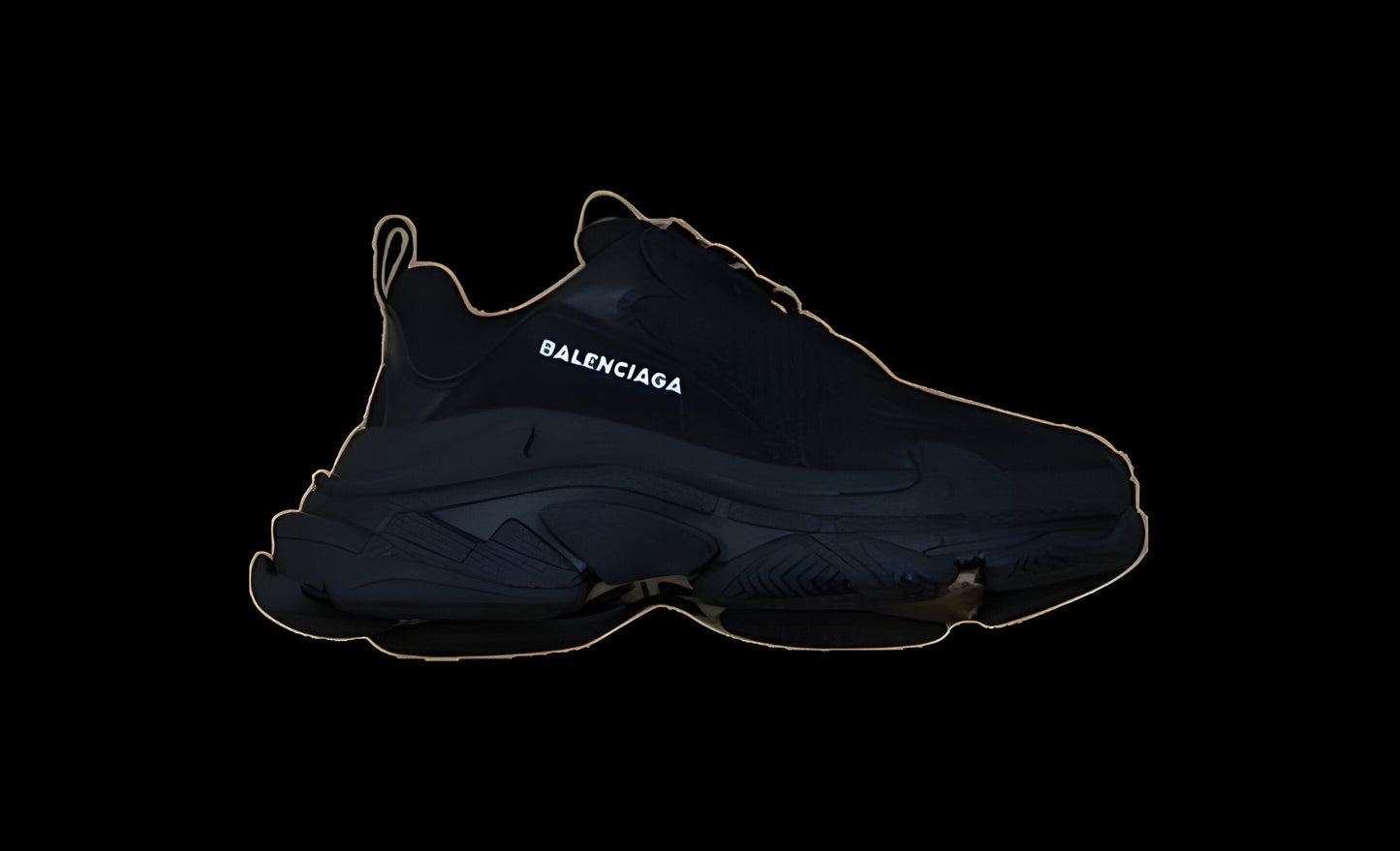 Balenciaga® Triple S All Black