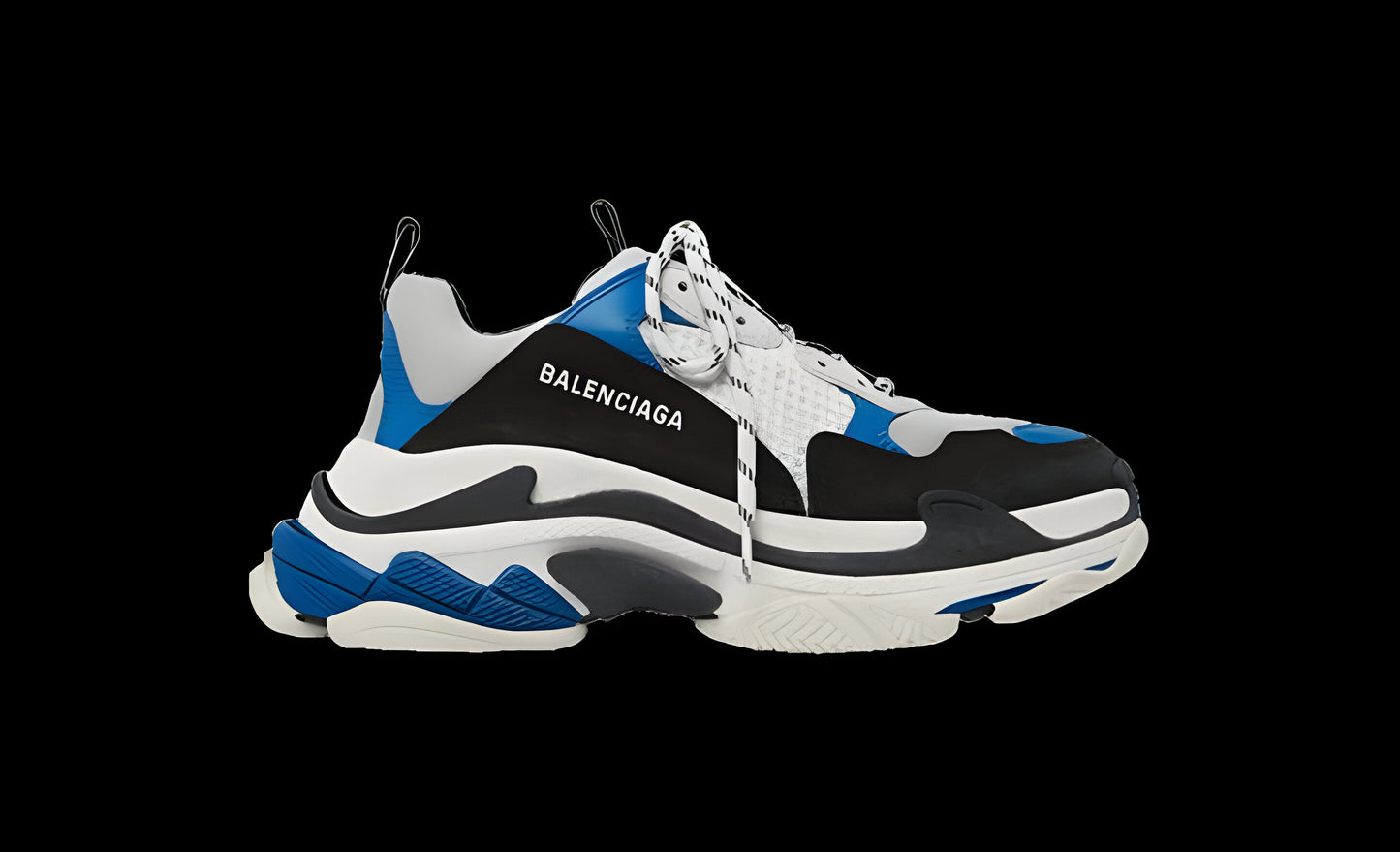 Balenciaga® Triple S Classic Black Blue White