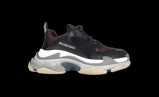 Balenciaga® Triple S Classic Black Burgundy