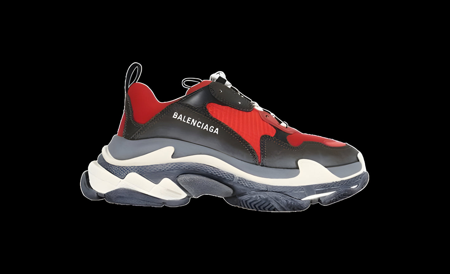 Balenciaga® Triple S Classic Black Red