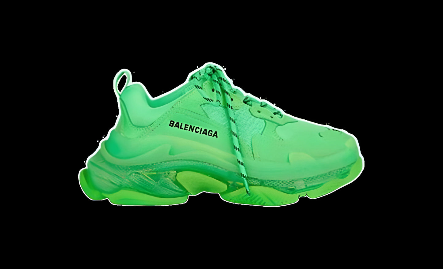 Balenciaga® Triple S Fluorescent Green