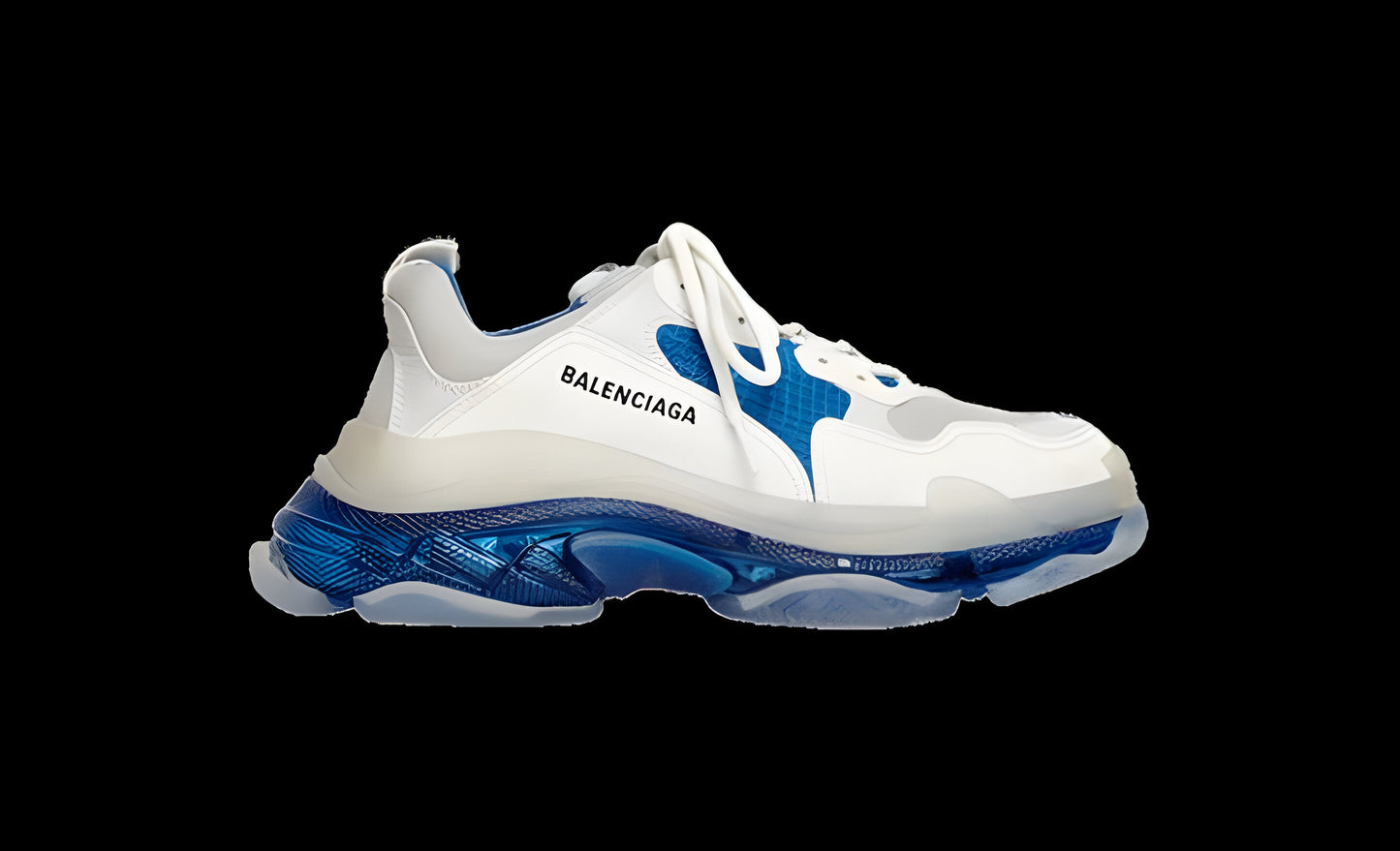 Balenciaga® Triple S White Blue