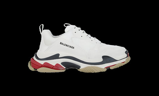 Balenciaga® Triple S White Red