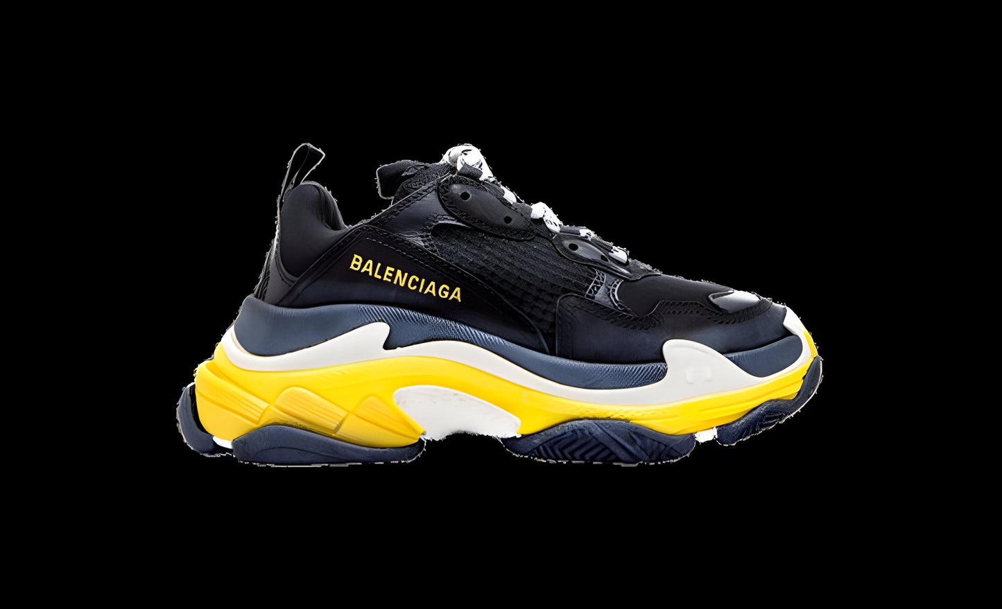 Balenciaga® Triple S Yellow Black