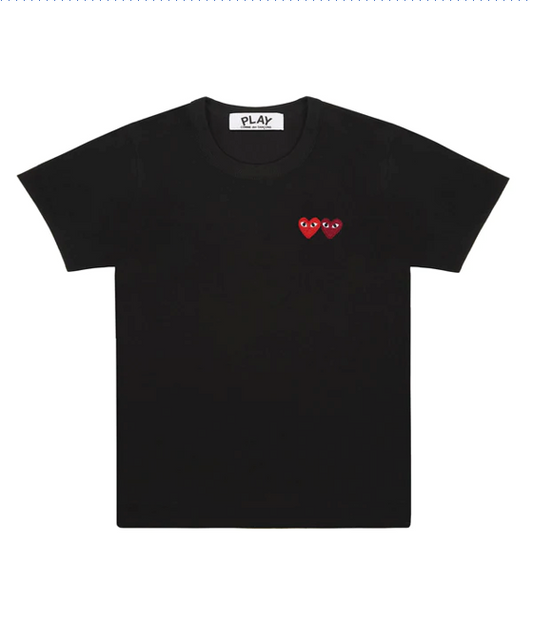 T-Shirt Comme Des Garçons® Double Coeur