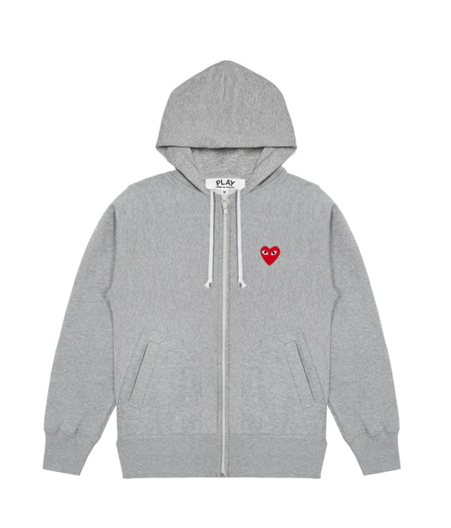 Sweat Zippé Comme Des Garçons® Coeur Rouge