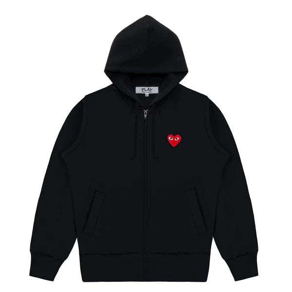 Sweat Zippé Comme Des Garçons® Coeur Rouge