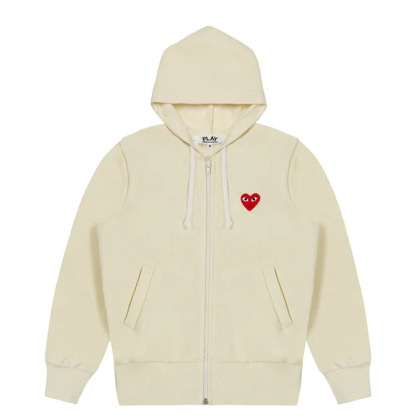 Sweat Zippé Comme Des Garçons® Coeur Rouge