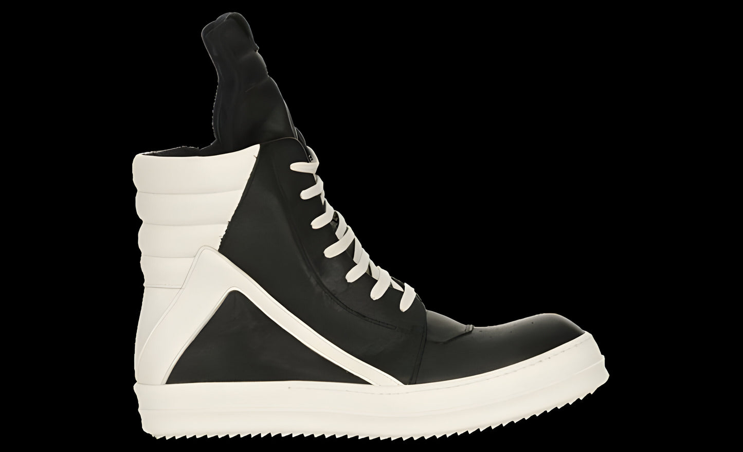 Rick Owens © Lido Geobasket High Black Milk